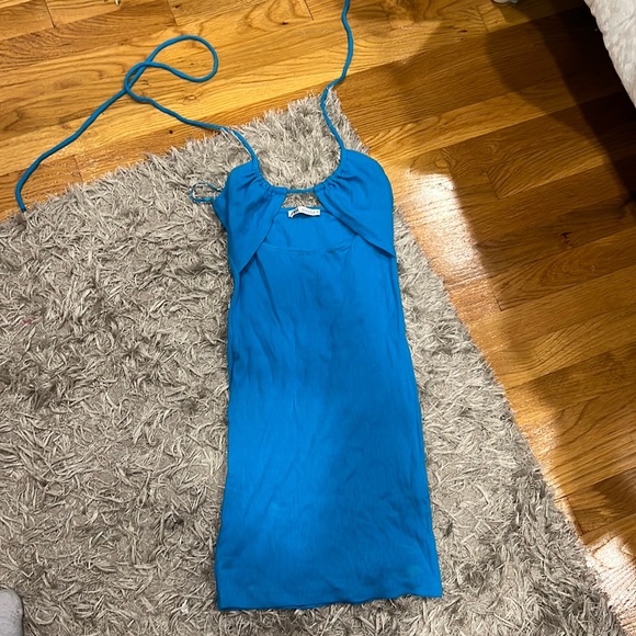 Zara Dresses & Skirts - ZARA SMALL BLUE DRESS